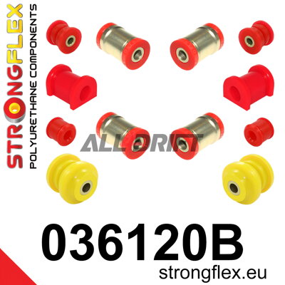 036120B Sada silentblokov zadnej nápravy BMW Z1