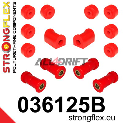 036125B Sada silentblokov zadnej nápravy BMW E23