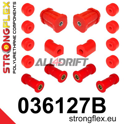 036127B Sada silentblokov zadnej nápravy BMW E21