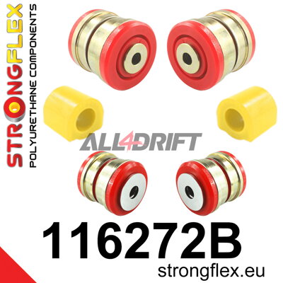 116272B Sada silentblokov predného zavesenia - Mercedes W212 4MATIC