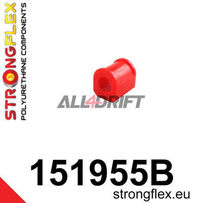 151955B Predný silentblok stabilizátora (výška 39mm) - Renault Rapid / Extra / Express (85-02)