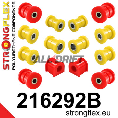 216292B Sada silentblokov zadnej nápravy - Toyota E100 4WD