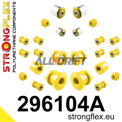 296104A Kompletná sada silentblokov náprav SPORT - Chevrolet Camaro V (09-15)