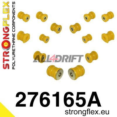 276165A Sada polyuretánových silentblokov zadnej nápravy SPORT - Subaru III (09-13) SH