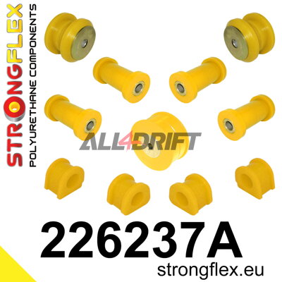 226237A Sada silentblokov zadného zavesenia SPORT - Volkswagen 19E / 1G Country / Syncro / Rallye / 4x4