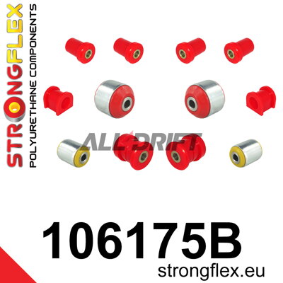 106175B Sada silentblokov prednej nápravy - Mazda RX-8 (03-12) SE3P