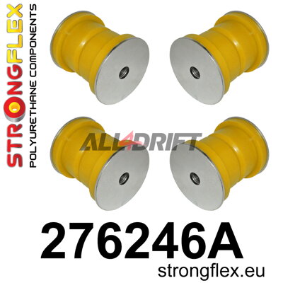 276246A Sada silentblokov zadnej nápravnice SPORT - Subaru Legacy III / Outback II (98-03) BE BH BT