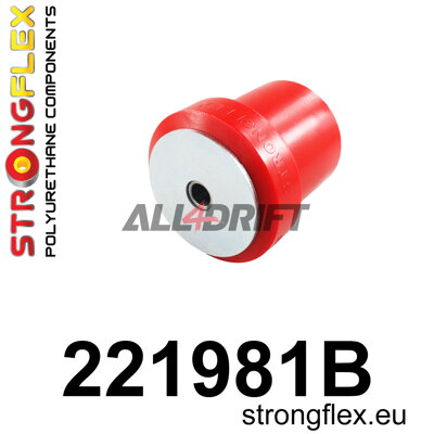 221981B Silentblok zadnej vlečnej nápravy Audi / Seat / Škoda / VW