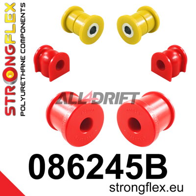 086245B Sada silentblokov prednej nápravy Honda City / Insight / Jazz