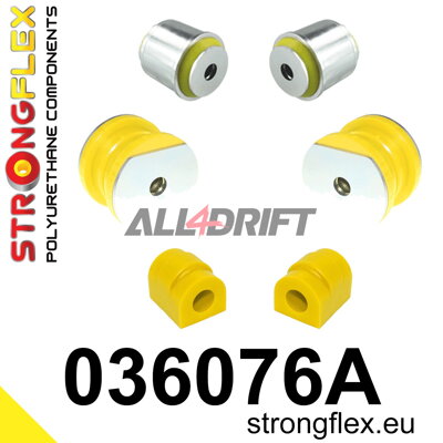 036076A Sada silentblokov prednej nápravy SPORT - BMW II (81-88) E28