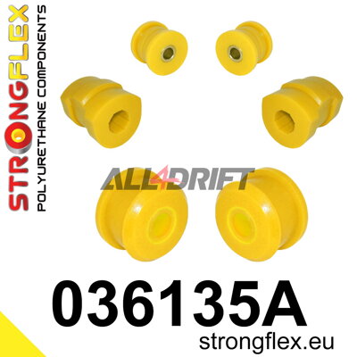 036135A Sada silentblokov prednej nápravy SPORT BMW E36 / Z3