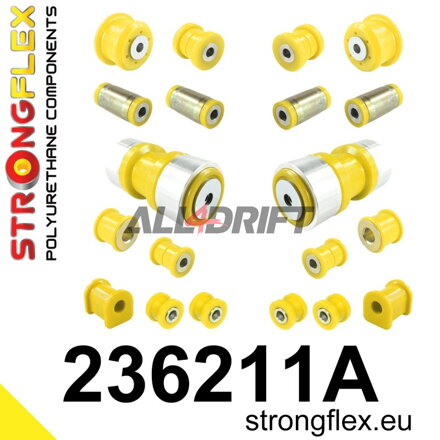 236211A Sada silentblokov zadnej nápravy SPORT Volvo 760 / 780 / 960