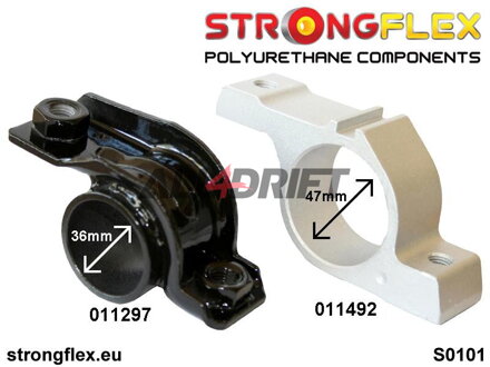 011297A Silentblok predného spodného ramena vpredu SPORT - Alfa Romeo 147 (00-10) type 937
