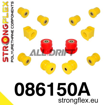 086150A Sada silentblokov prednej nápravy AP1/AP2 SPORT - Honda AP1 (99-04)