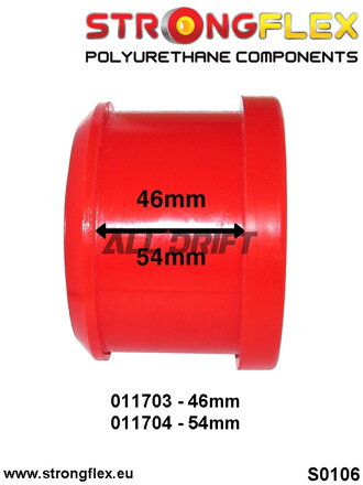 011703A Silentblok zadnej spodnej nápravnice 46mm SPORT - Alfa Romeo 159 (05-11) type 939