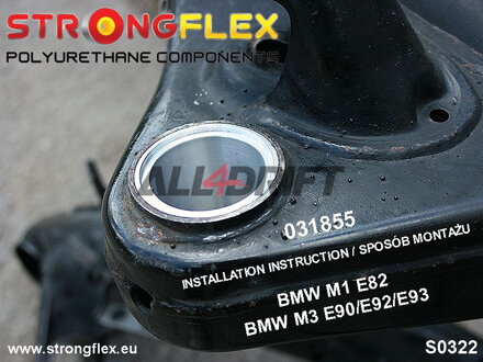 031855A Vnútorný silentblok zadného spodného ramena SPORT BMW E82 / E9x