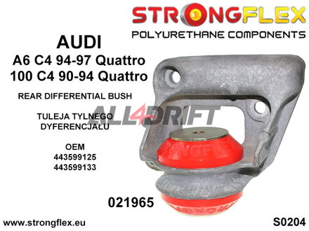 021965A Zadný silentblok zadného diferenciálu 55mm SPORT Audi