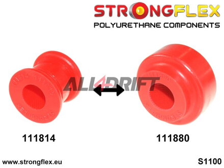 116244A Kompletná sada silentblokov zavesenia SPORT - Mercedes W210 4MATIC