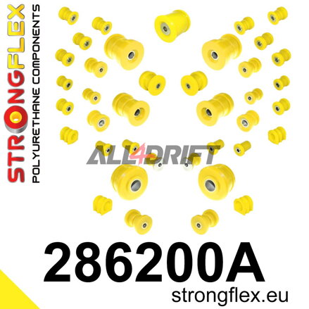 286200A Kompletná sada silentblokov náprav SPORT Infiniti / Nissan