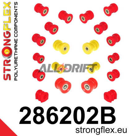 286202B Sada silentblokov zadnej nápravy Infiniti / Nissan