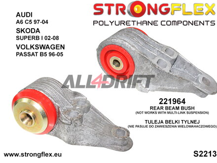 221964A Silentblok zadnej nápravy SPORT Audi / Škoda / VW
