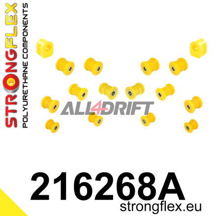 216268A Sada silentblokov zadného zavesenia SPORT - Toyota I (91-97) S140