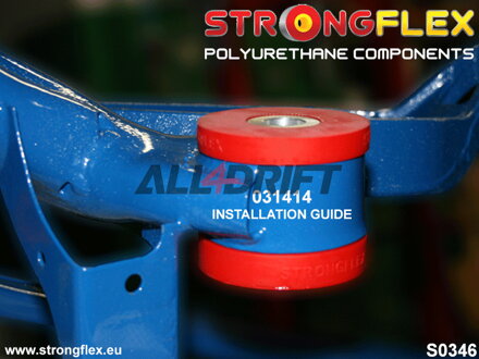 036238A Kompletná sada silentblokov náprav SPORT BMW E46 / Z4M