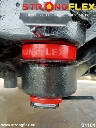 116251B Sada silentblokov predného pomocného rámu - Mercedes W140 (91-98)