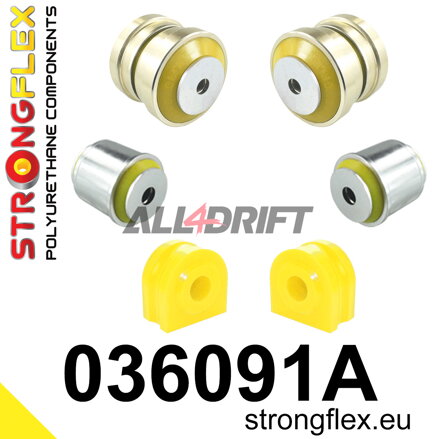 036091A Sada silentblokov prednej nápravy SPORT BMW E6x / E65