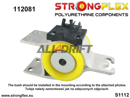 116282A Kompletná sada polyuretánových silentblokov zavesenia SPORT Infiniti / Mercedes