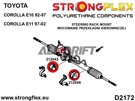 212045A Silentblok riadenia SPORT - Toyota E100 4WD