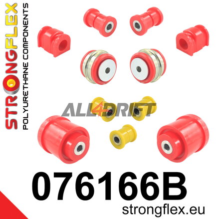 076166B Kompletná sada silentblokov náprav Ford / Mazda