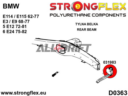 031983B Silentblok zadnej nápravy BMW
