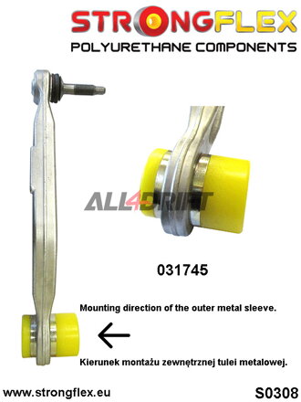 036130B Sada silentblokov zadnej nápravy BMW E39