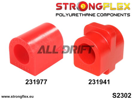 236208B Sada silentblokov prednej nápravy Volvo 240 / 260