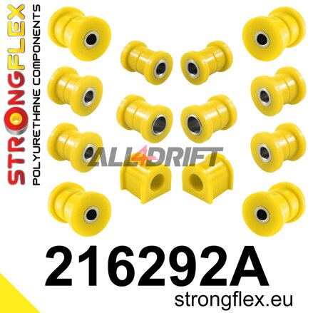 216292A Sada silentblokov zadnej nápravy SPORT - Toyota E100 4WD