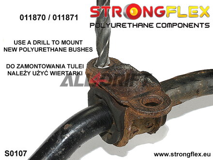 016254A Sada silentblokov prednej nápravy SPORT - Alfa Romeo 159 (05-11) type 939