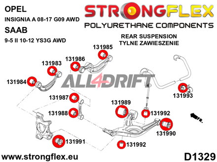 131993A Zadný silentblok stabilizátora SPORT