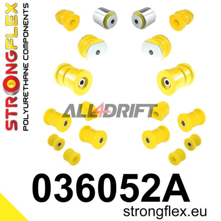 036052A Kompletná sada silentblokov náprav SPORT BMW E24 / E28