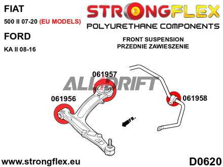 061958B Silentblok predného stabilizátora