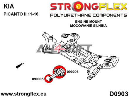 090005B Silentblok uloženia prevodovky Hyundai / Kia